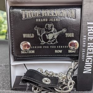 True religion Chain wallet, new with tags